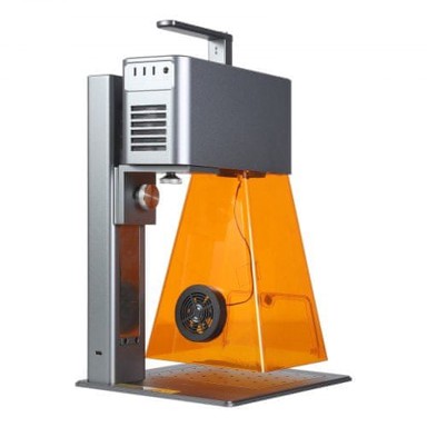 VEVOR Laserski gravir Nano Duo, 160 x 140 mm, plava