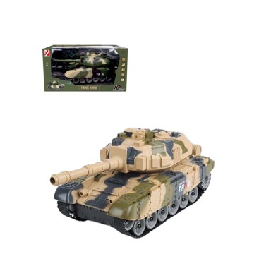 Tenk na daljinsko upravljanje, svjetlo, zvuk, 1:12