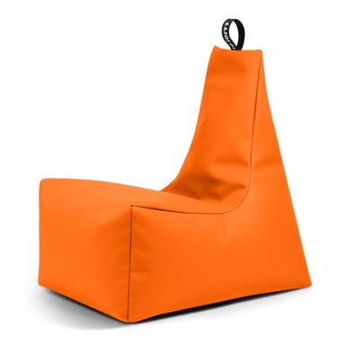 SO SOFT? Narančasta vreća za sjedenje od imitacije kože Icy XL