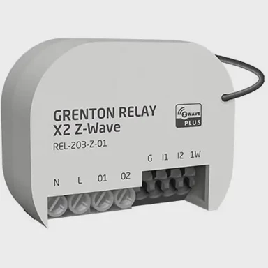GRENTON Relej modul RELAYx2, Z-Wave