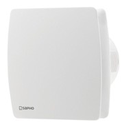 SAPHO Lex aksijalni ventilator s timerom, 100 mm, 15 W, bijela