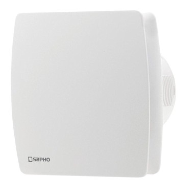 SAPHO Lex aksijalni ventilator s timerom, 100 mm, 15 W, bijela