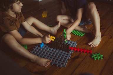 MARIOINEX Set Waffle kockica, divlji zapad, 16 kom