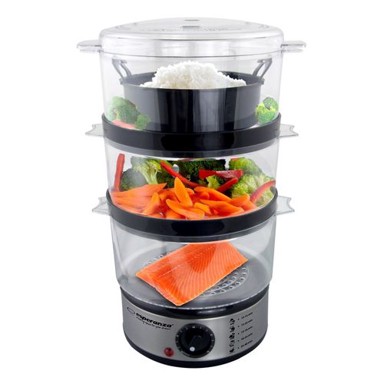 ESPERANZA Parna posuda EKG009, 7.5L, 400 W, nehrđajući čelik