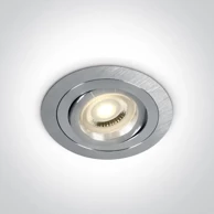 ONE LIGHT Ugradbena svjetiljka 1×gu10/50w/mr16/230v ip20 aluminij dm11105abg/al