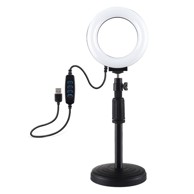 PULUZ Ring LED lampa s podesivom bazom PU391