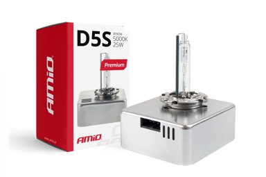 AMIO Premium xenon žarulje, zamjenske, D5S, 5000K, bijela