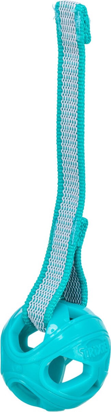 TRIXIE Igračka za pse Honeycomb loptica s užetom