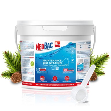 NEOBAC Bio-Station Maintenance bakterije za biološki pročistač, 5 kg