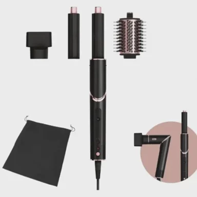 SHARK Multistyler FlexStyle HD424EU, 1400 W, 2,44 m kabel, crna/ružičasto zlatna