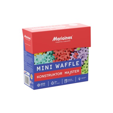 MARIOINEX Set Waffle kockica, majstor, 200 kom