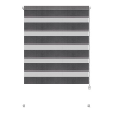 GARDINIA Tamno sive rolete 42, 5x150 cm Zebra