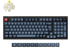 KEYCHRON Tipkovnica mehanička V5 Max, bežična, Gateron Jupiter Banana prekidači, RGB, crna (V5M-D4-UK)