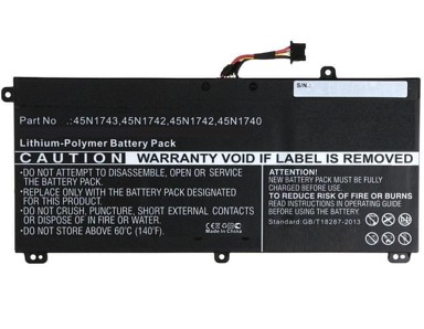 COREPARTS Baterija za Lenovo laptop 37,74Wh Li-Pol 11,1V 3400mAh crna