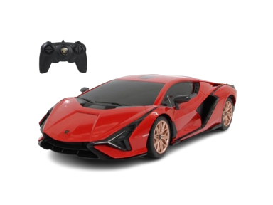 JAMARA Auto na daljinsko upravljanje DELUX Lamborghini Sián FKP 37, crveni 1:24