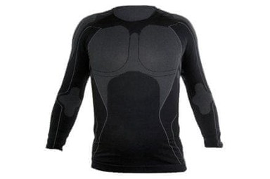 LAHTI PRO Termalna majica kratkih rukava, crno-siva, 2XL/3XL