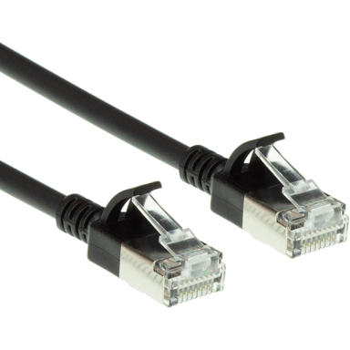 ACT Mrežni kabel DC7902 Cat6a U/FTP, 2 m, crni