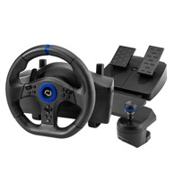 BLADE Gaming volan BL7002, USB, s pedalama i mjenjačem, PC, PlayStation 5, crno-plava