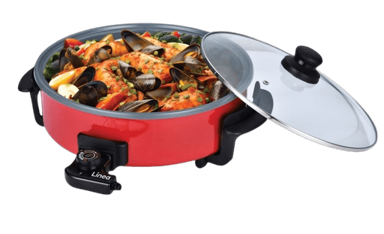 LINEA Električna tava LEFP-429CII, dupli grijač, 42 x 9 cm