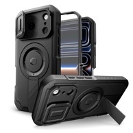 TECH-PROTECT Kevlar MagSafe maskica za iPhone 17 Pro Max, crna