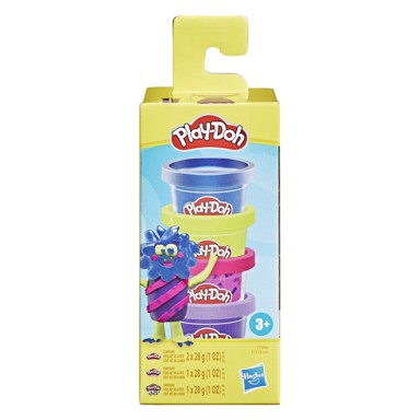 PLAY-DOH 4 kantice Mini Color Pack F71725D0