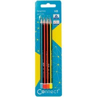 CONNECT Grafitna olovka HB, trokutaste, 4/1