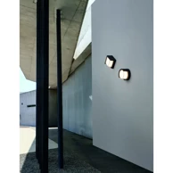 Vanjska zidna svjetiljka Max, LED, 12W, 3000 K, 1307 lm, IP65, NL9026002, tamno siva