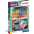 CLEMENTONI Slagalica Supercolor 24822, crtići, 60 komada