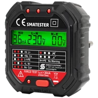 SMA Tester utičnica SMATESTER, LED indikator, voltmetar