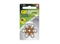GP Baterija, ZA312 1.4V, za slušne aparate