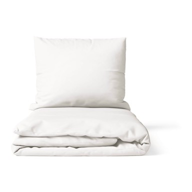 BONAMI ESSENTIALS Posteljina Basic 200x200 cm za bračni krevet od mikrosatena Bijela