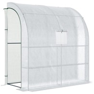 HOMESTAR Staklenik 200x100x215 cm, bijeli