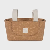 WALKING MUM Organizator za kolica Polka Dot Poppy Cinnamon, smeđa