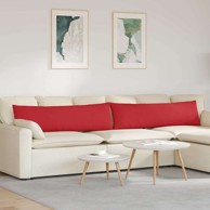 Jastučići za sofu 2 kom 145 x 40 cm, crveni