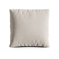 COSMOPOLITAN DESIGN VIENNA Bež baršunast ukrasni jastuk za sjedeću garnituru Kemi 