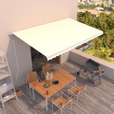 Tenda na automatsko uvlačenje 500x300 cm, bež