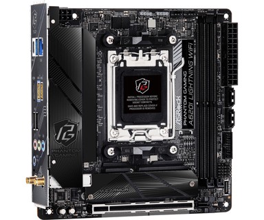ASROCK Matična ploča A620I LIGHTNING WIFI, AMD A620, DDR5, s. AM5, mini ITX