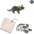 SES CREATIVE Arheološki set, Explore Dino and Skeleton Excavation Triceratops