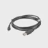 LANBERG Kabel USB 2.0, crni, 1.8m, Micro-B (M) na A (M), QC