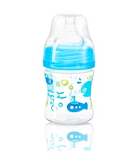BABYONO Bočica, 120 ml, antikolik, plava