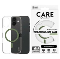 PANZERGLASS Care Flagship MagSafe maskica za Apple iPhone 16, zelena