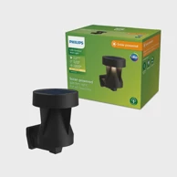 AVERY Vanjska solarna zidna svjetiljka 1.8W 2700K, crna