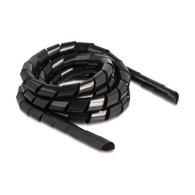 DELOCK Spojna cijev 14 mm 2 m, crna