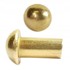 ENERON mesingane pune zakovice s okruglom glavom 3 x 6 mm DIN 660, 50 kom.