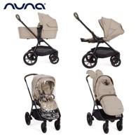 NUNA Dječja kolica 2u1 Triv LX All-Season Cosmopolitan Collection