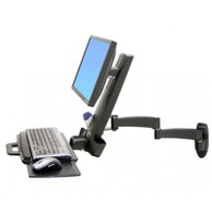 ERGOTRON Zglobni zidni nosač Series 200 Combo Swivel Arm, crni