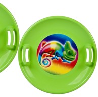 ENERO Zeleni tanjur za sanjkanje UFO, veličina M