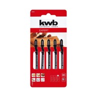 KWB Set listova za ubodnu pilu za drvo, krivi rez, 5/1