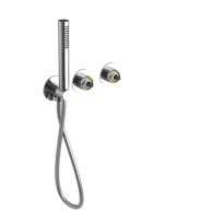SAPHO Ugradbena tuš/kada miješalica ULTRAMIX s ručnim tušem, 2 izlaza, krom
