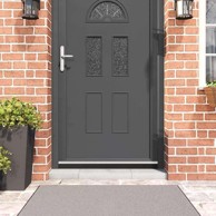 Samoljepljivi pečati za vrata, 6 kom, 100 cm, srebrni